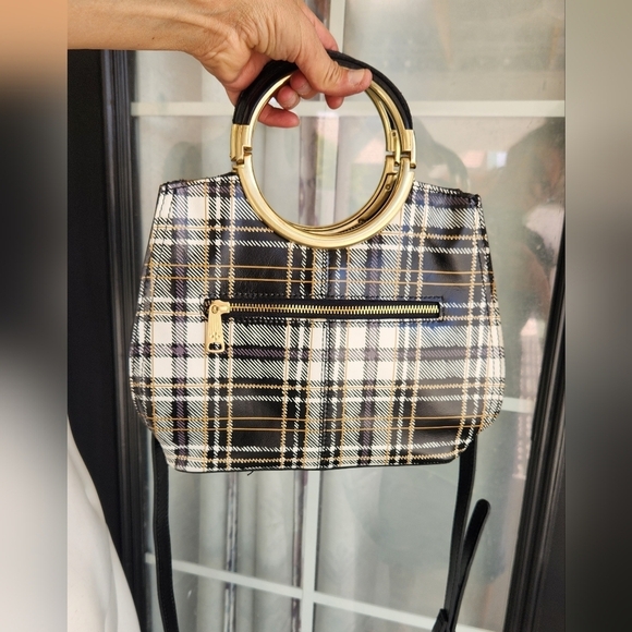 Patricia Nash ShopperBlack and White Plaid - Picture 2 of 16